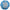 18th Birthday Balloon – 18″ Blue Foil with Silver “18 Today” (Uninflated)