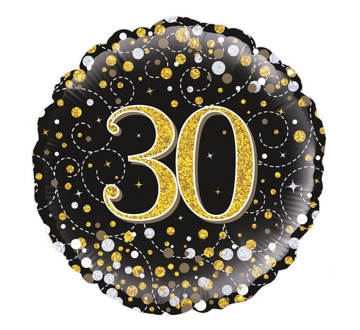 Happy 30th Birthday Foil Balloon 18