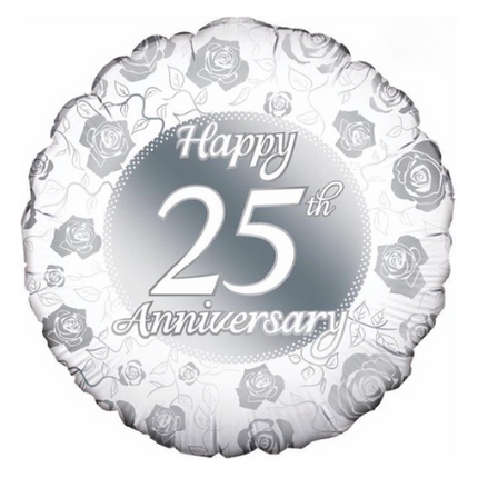 25th Anniversary Balloon 18