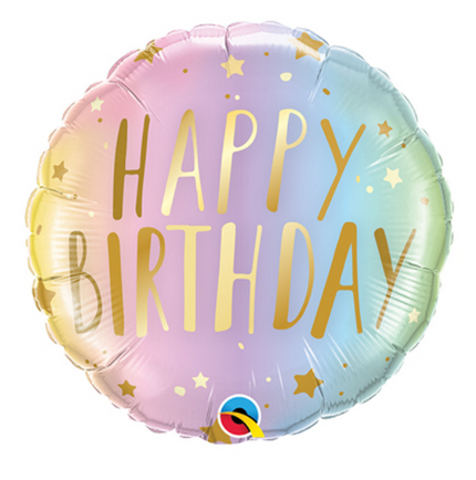 Happy Birthday Foil Balloon 18