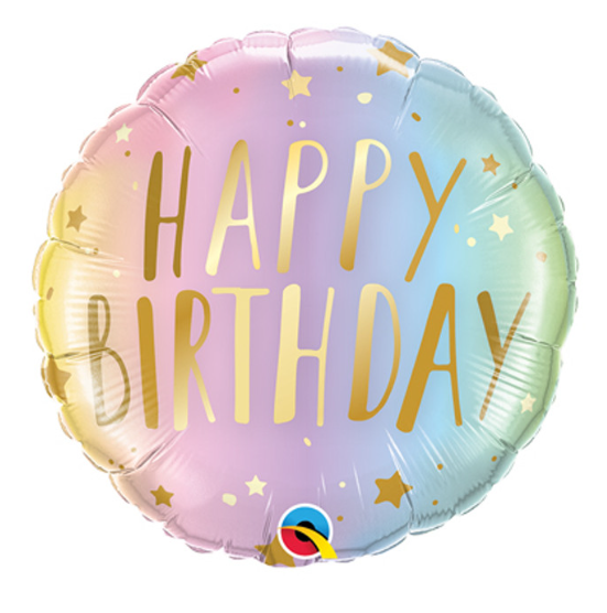Happy Birthday Foil Balloon 18