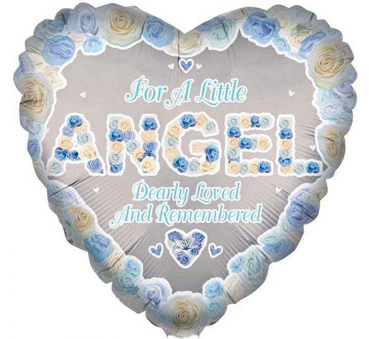 For A Little Angel Memorial Foil Balloon 18
