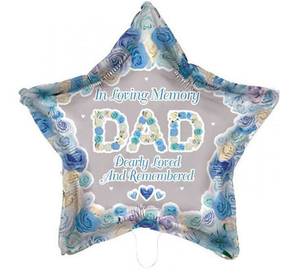 In Loving Memory Dad Foil Balloon 18