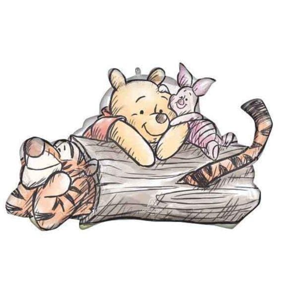 Classic Winnie the Pooh Supershape Foil Balloon – 31