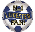 Leicester City Football Balloon – 18″ Foil Party Decoration (Uninflated)