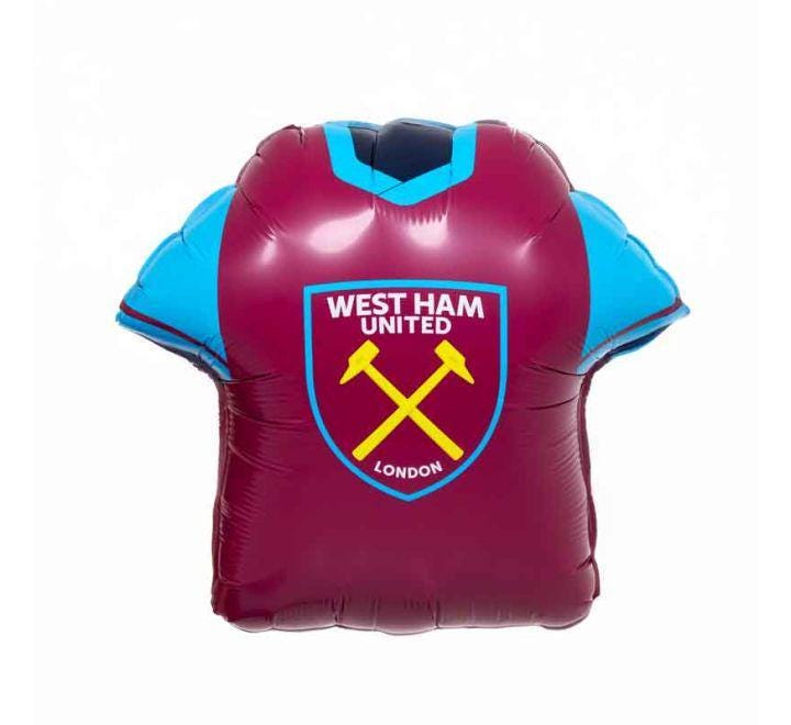 West Ham United Shirt Balloon – 20″ Official Foil Balloon (Uninflated)