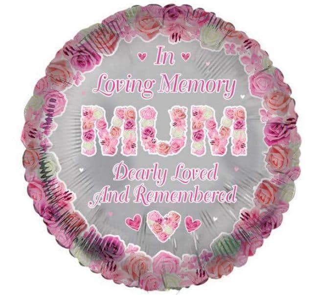Memorial Foil Balloon – 