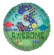 Happy 3rd Birthday Dinosaur Foil Balloon 18