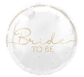 Bride to Be Foil Balloon – 18″ Engagement, Bridal Shower & Hen Party Decoration (Uninflated)