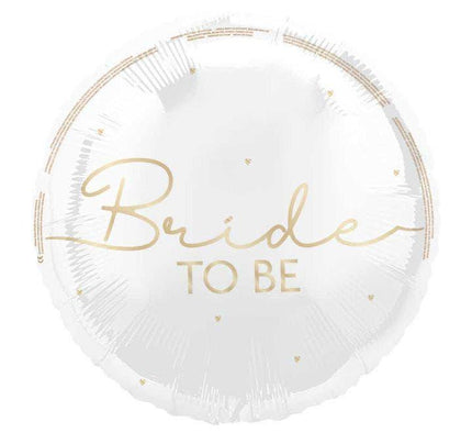 Bride to Be Foil Balloon – 18″ Engagement, Bridal Shower & Hen Party Decoration (Uninflated)