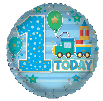 1st Birthday Foil Balloon 18