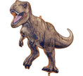 Jurassic World T-Rex Balloon – Giant 30×31″ Supershape Dinosaur Foil Balloon (Uninflated) 🦖🎈