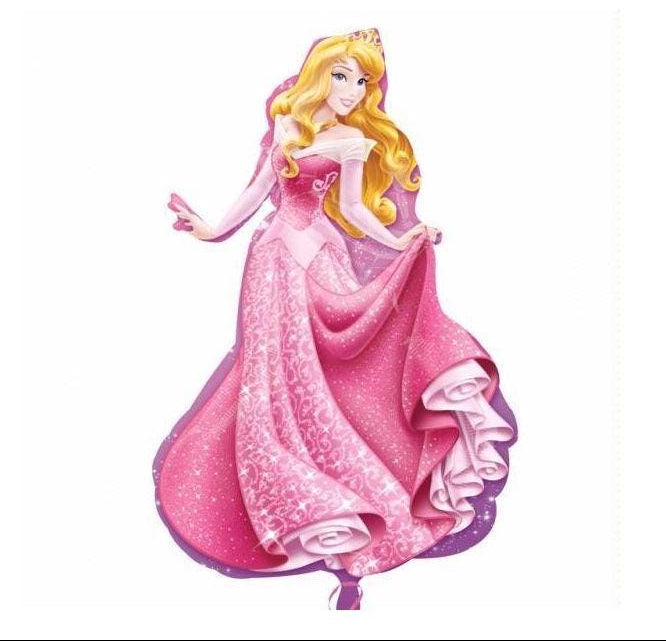 Disney Sleeping Beauty Supershape Balloon – 34″ Princess Aurora Foil Balloon (Uninflated)