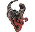 Jurassic World Dinosaur Balloon – Giant 23x33″ Supershape Foil Balloon (Uninflated)