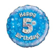 Happy 5th Birthday Foil Balloon 18