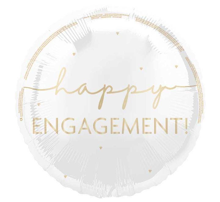 Happy Engagement Foil Balloon 18