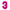 Pink Number 3 Balloon 34