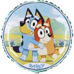 Bluey & Bingo Balloon – 18″ Foil Birthday Party Decoration (Uninflated)
