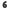 Black Number 6 Balloon 40