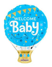 Baby Boy Hot Air Balloon Foil Balloon 18