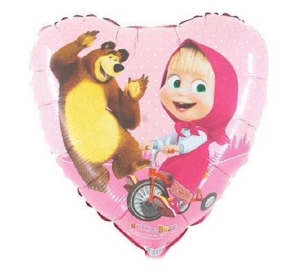 Masha and the Bear Foil Balloon 18